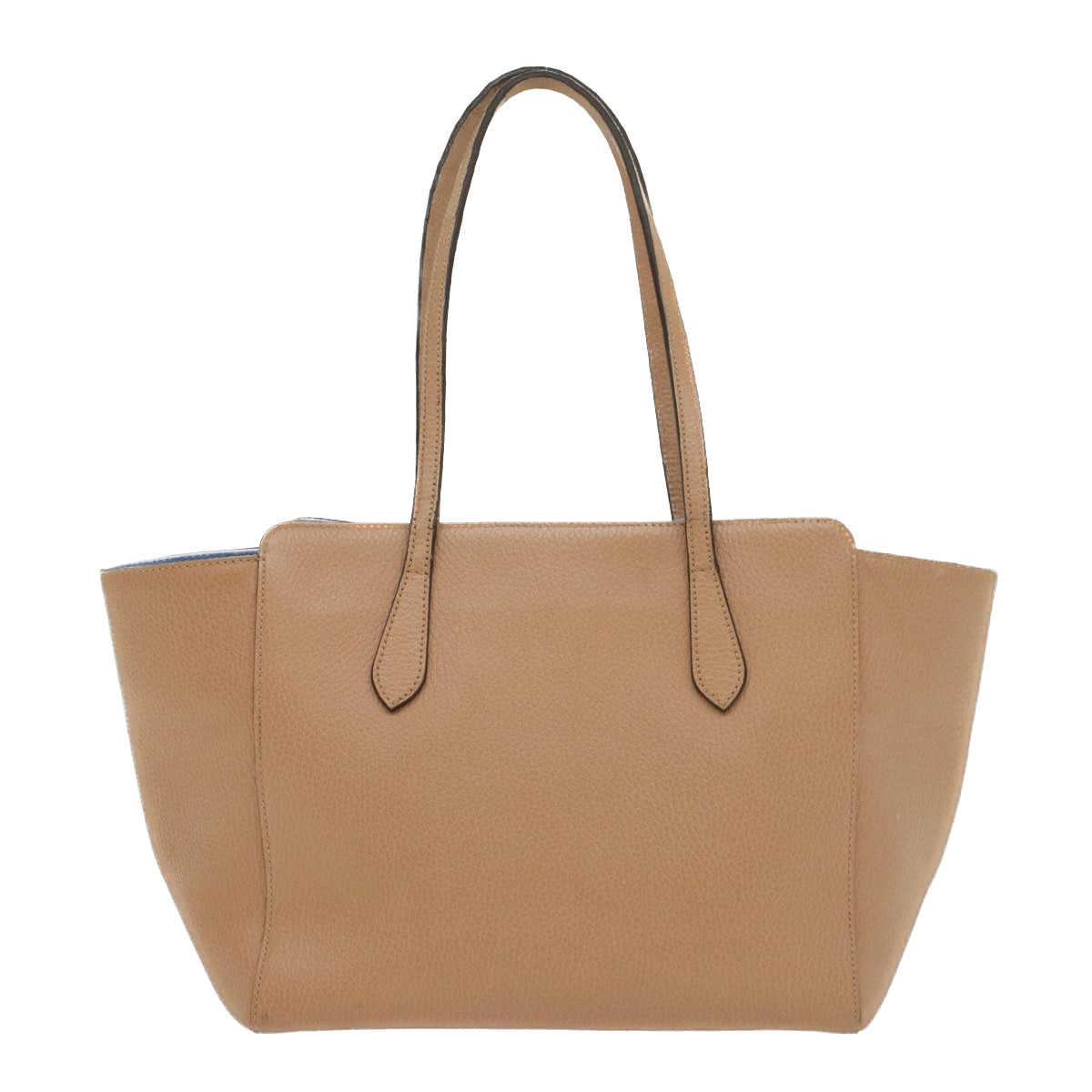 GUCCI Tote Bag Leather Beige 354408 hk837