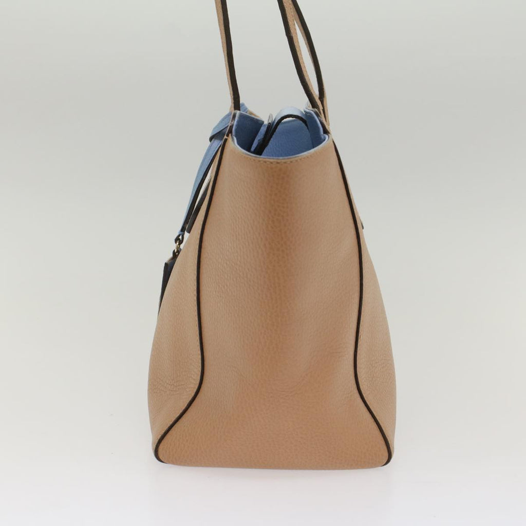 GUCCI Tote Bag Leather Beige 354408 hk837