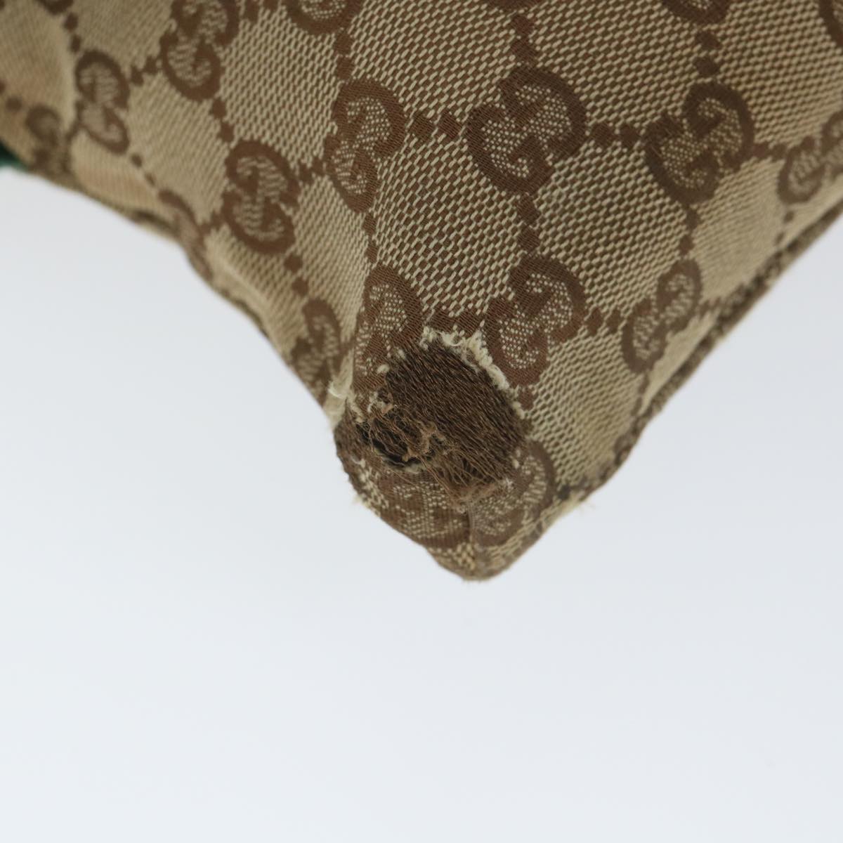 GUCCI GG Canvas Web Sherry Line Waist bag Beige Red Green 28566 hk890