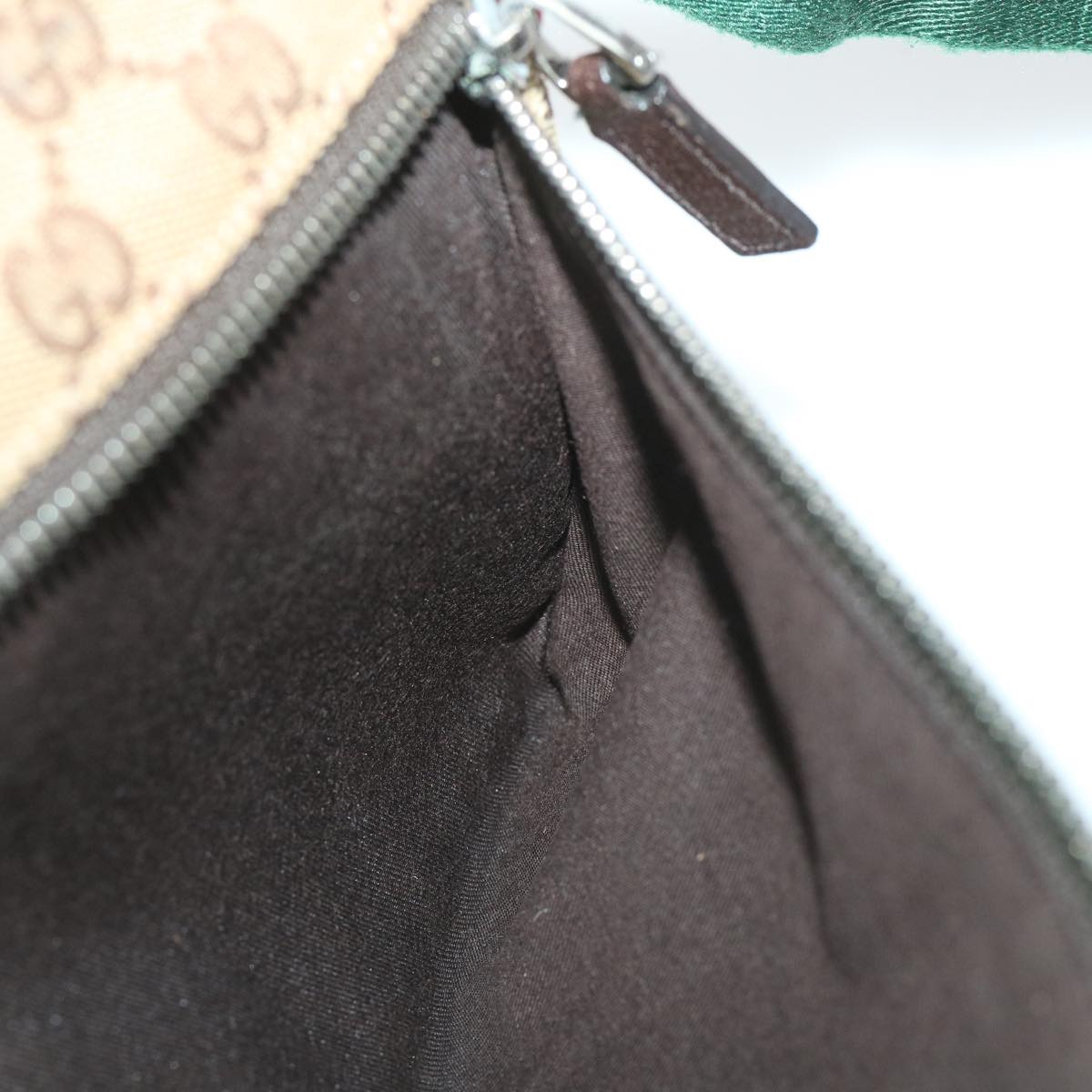GUCCI GG Canvas Web Sherry Line Waist bag Beige Red Green 28566 hk890