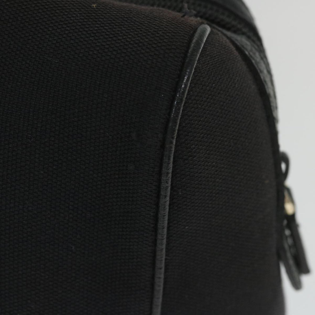 GUCCI Mini Boston Bag Canvas Black 257288 hk894