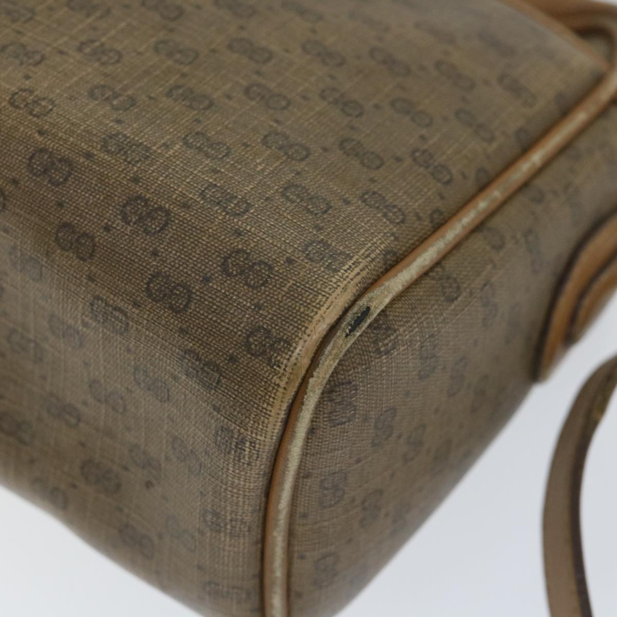 GUCCI Micro GG Supreme Web Sherry Line Shoulder Bag Beige 001 56 0944 hk913