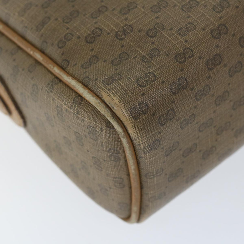 GUCCI Micro GG Supreme Web Sherry Line Shoulder Bag Beige 001 56 0944 hk913