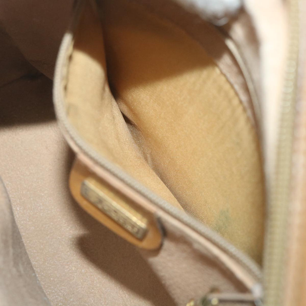 GUCCI Micro GG Supreme Web Sherry Line Shoulder Bag Beige 001 56 0944 hk913