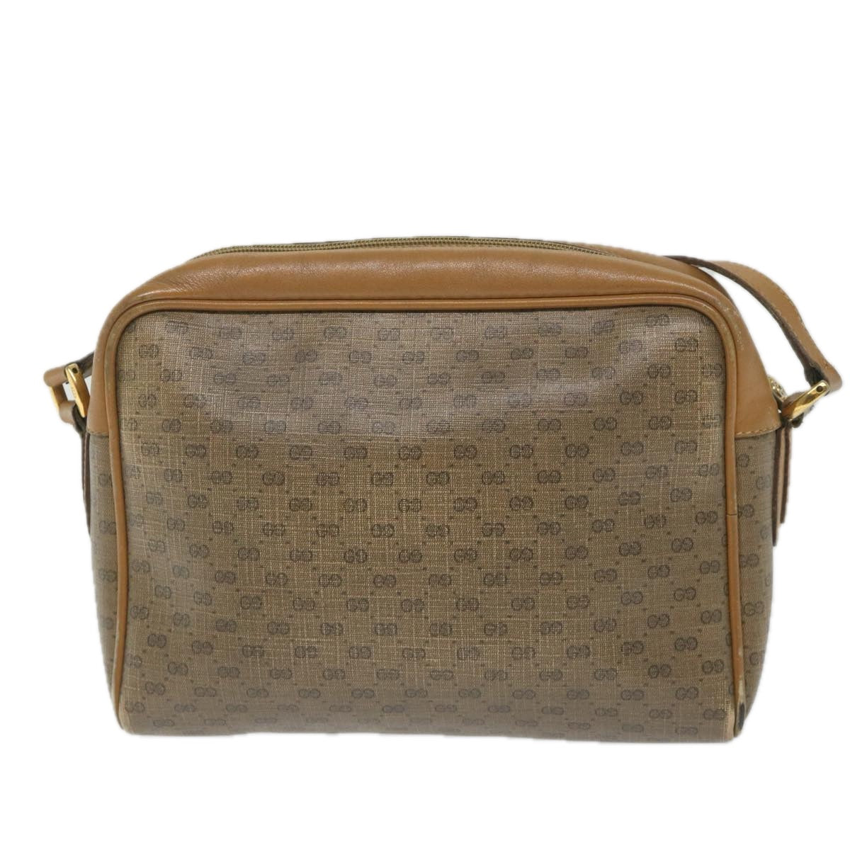 GUCCI Micro GG Supreme Web Sherry Line Shoulder Bag Beige 001 56 0944 hk913