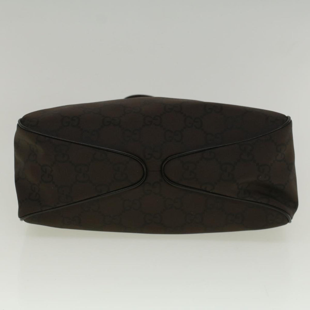 GUCCI GG Canvas Shoulder Bag Brown 257265 hk914