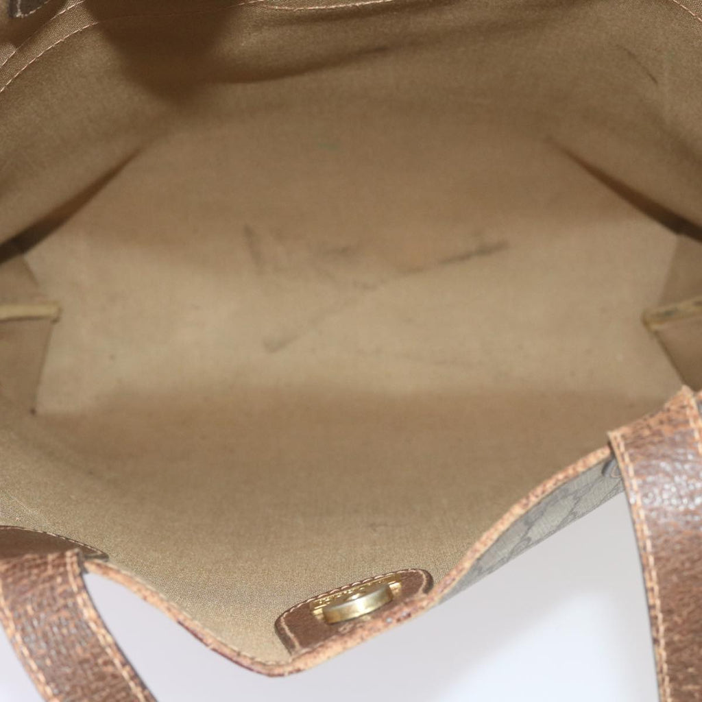 GUCCI GG Supreme Web Sherry Line Tote Bag Beige Red 002 123 0131 hk935