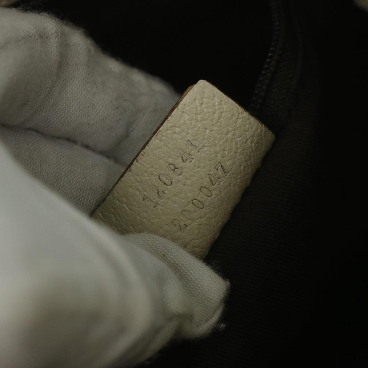 GUCCI GG Canvas Shoulder Bag Beige 120841 hk939