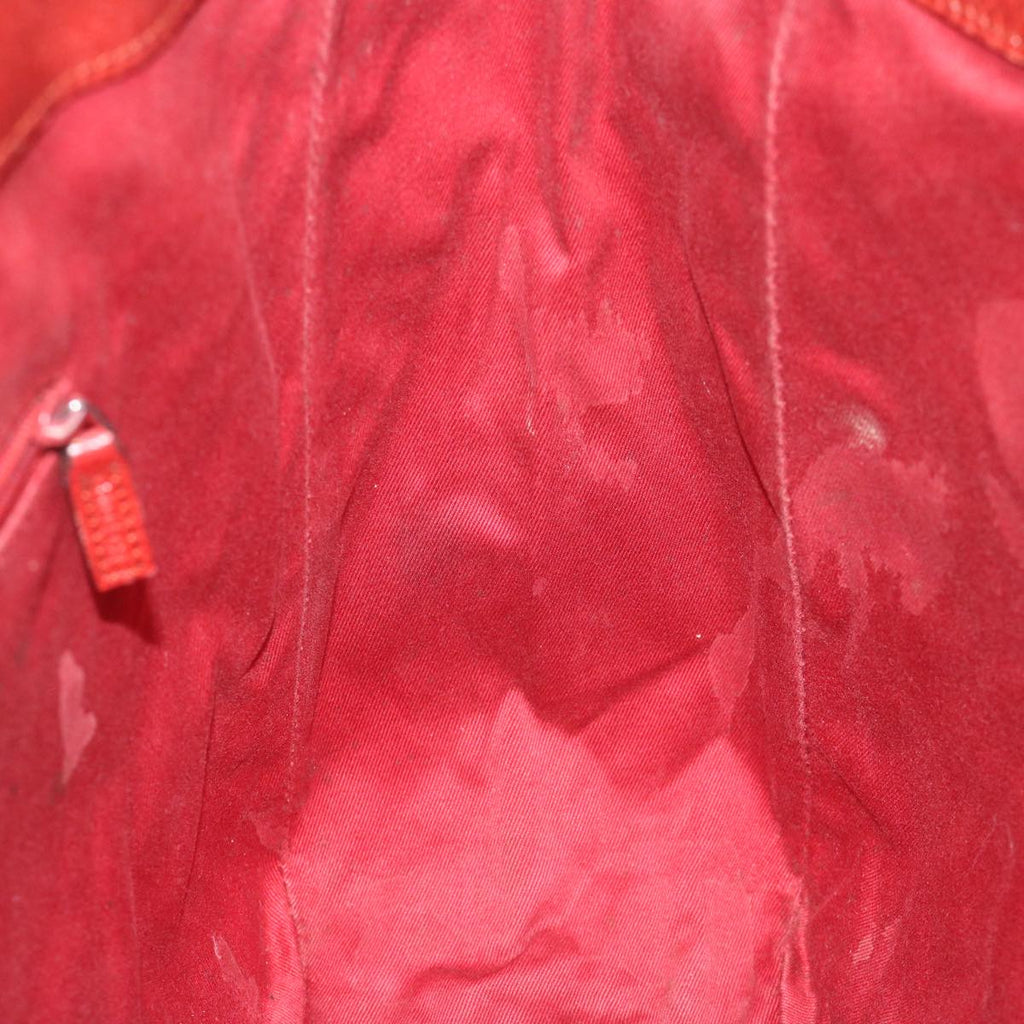 GUCCI GG Canvas Tote Bag Red 113017 hk950