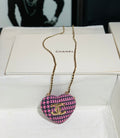 CHLLong Necklace Bag Black And PiNike For Women, Women’s Bags 3in/7.6cm AB9485 B09330 NK598