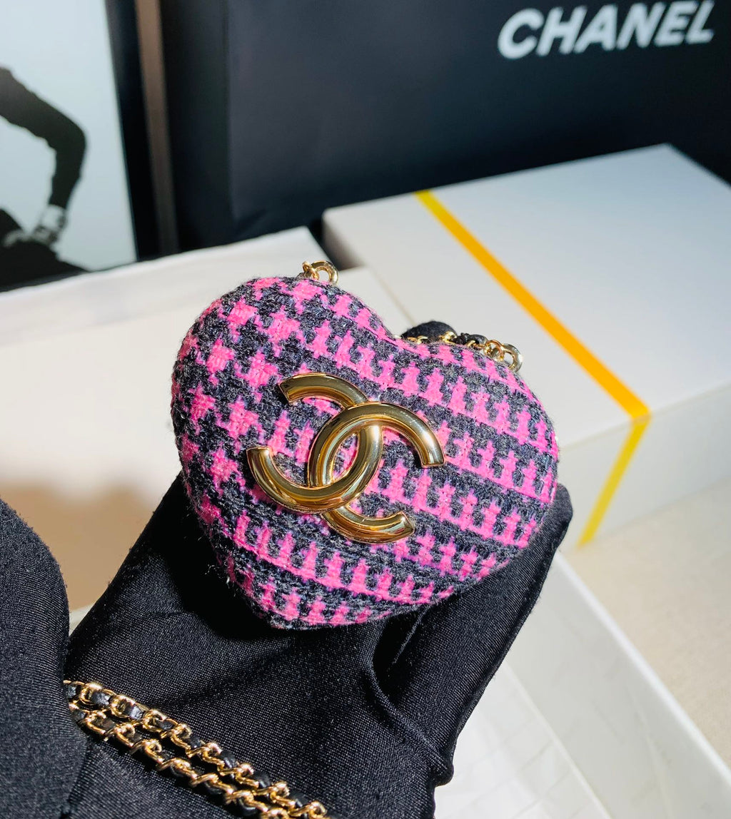 CHLLong Necklace Bag Black And PiNike For Women, Women’s Bags 3in/7.6cm AB9485 B09330 NK598