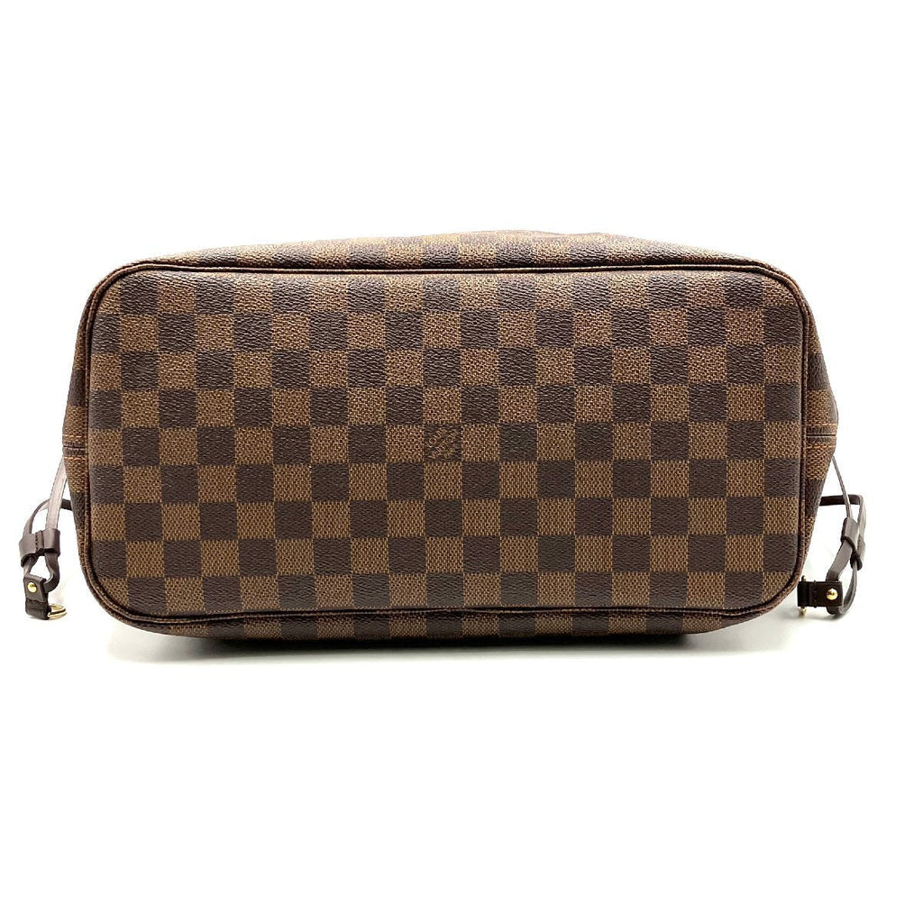 LOUIS VUITTON Damier Neverfull MM Tote Bag Handbag