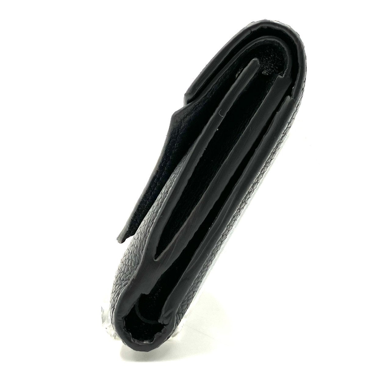 LOUIS VUITTON Portefeuille Double V Compact Noir Trifold Wallet
