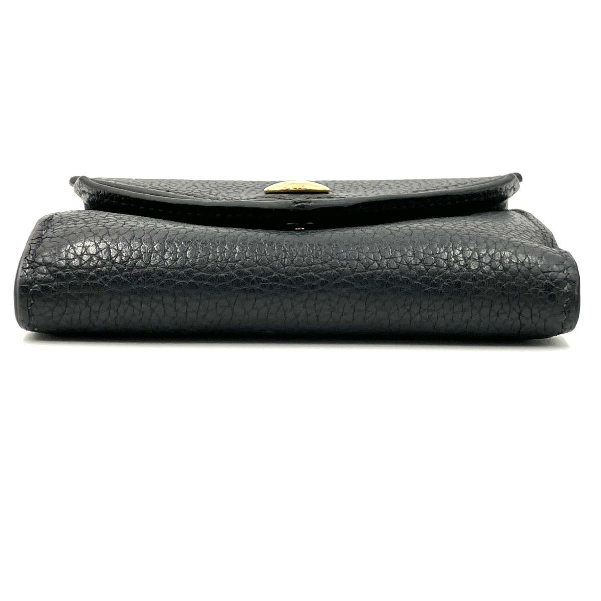 LOUIS VUITTON Portefeuille Double V Compact Noir Trifold Wallet