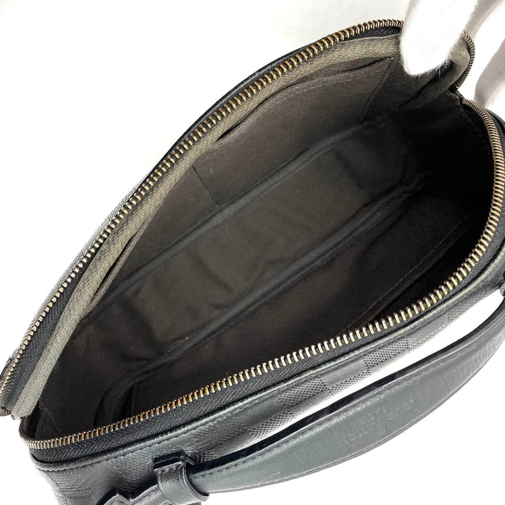 LOUIS VUITTON Ampail Damier Infini Black Body Bag