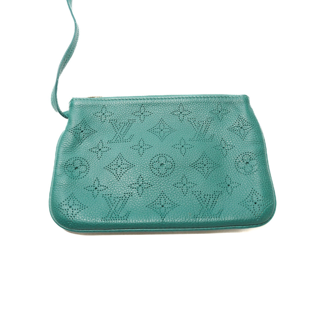 LOUIS VUITTON Selene MM Monogram Mahina Aqua