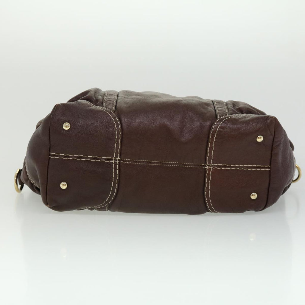 GUCCI Shoulder Bag Leather Brown 189892002058 im373