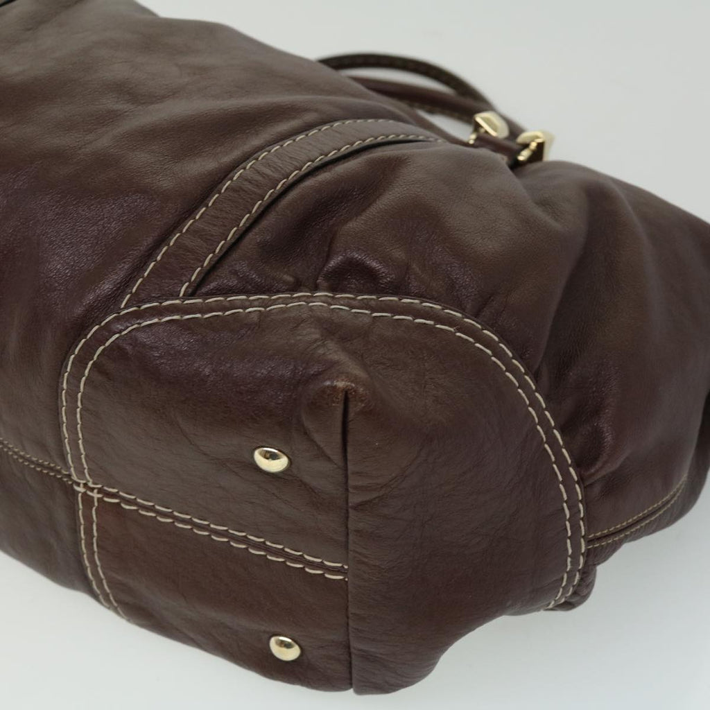 GUCCI Shoulder Bag Leather Brown 189892002058 im373