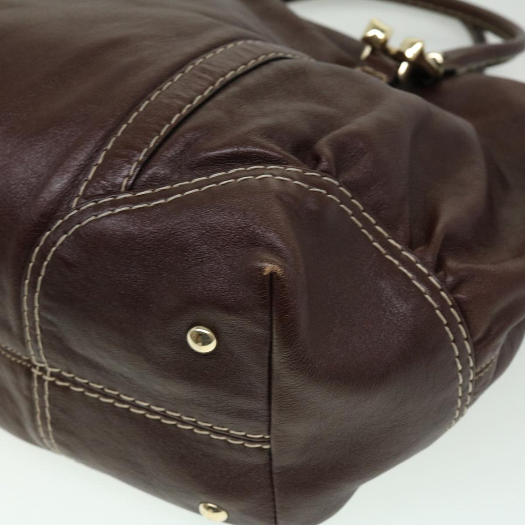 GUCCI Shoulder Bag Leather Brown 189892002058 im373