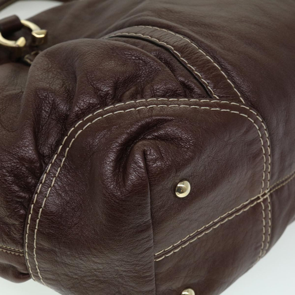 GUCCI Shoulder Bag Leather Brown 189892002058 im373