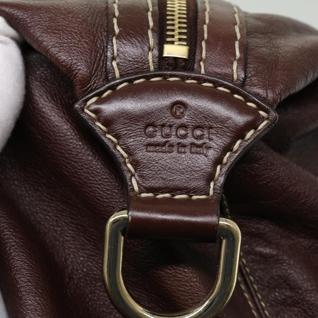 GUCCI Shoulder Bag Leather Brown 189892002058 im373
