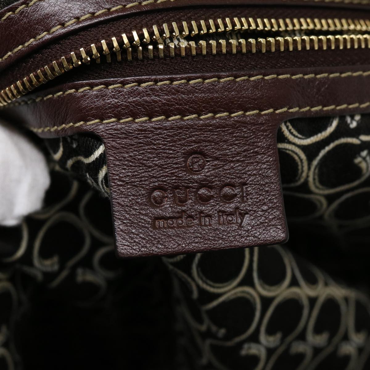 GUCCI Shoulder Bag Leather Brown 189892002058 im373
