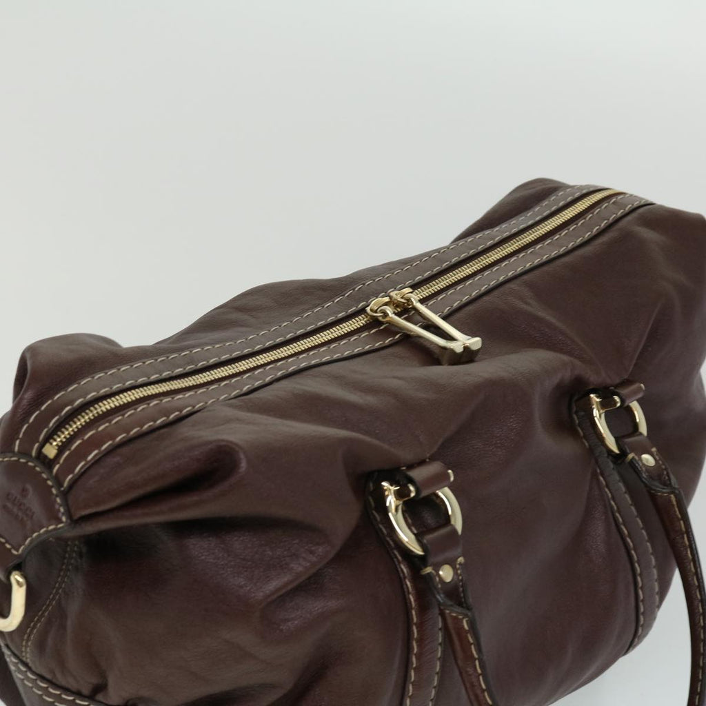 GUCCI Shoulder Bag Leather Brown 189892002058 im373