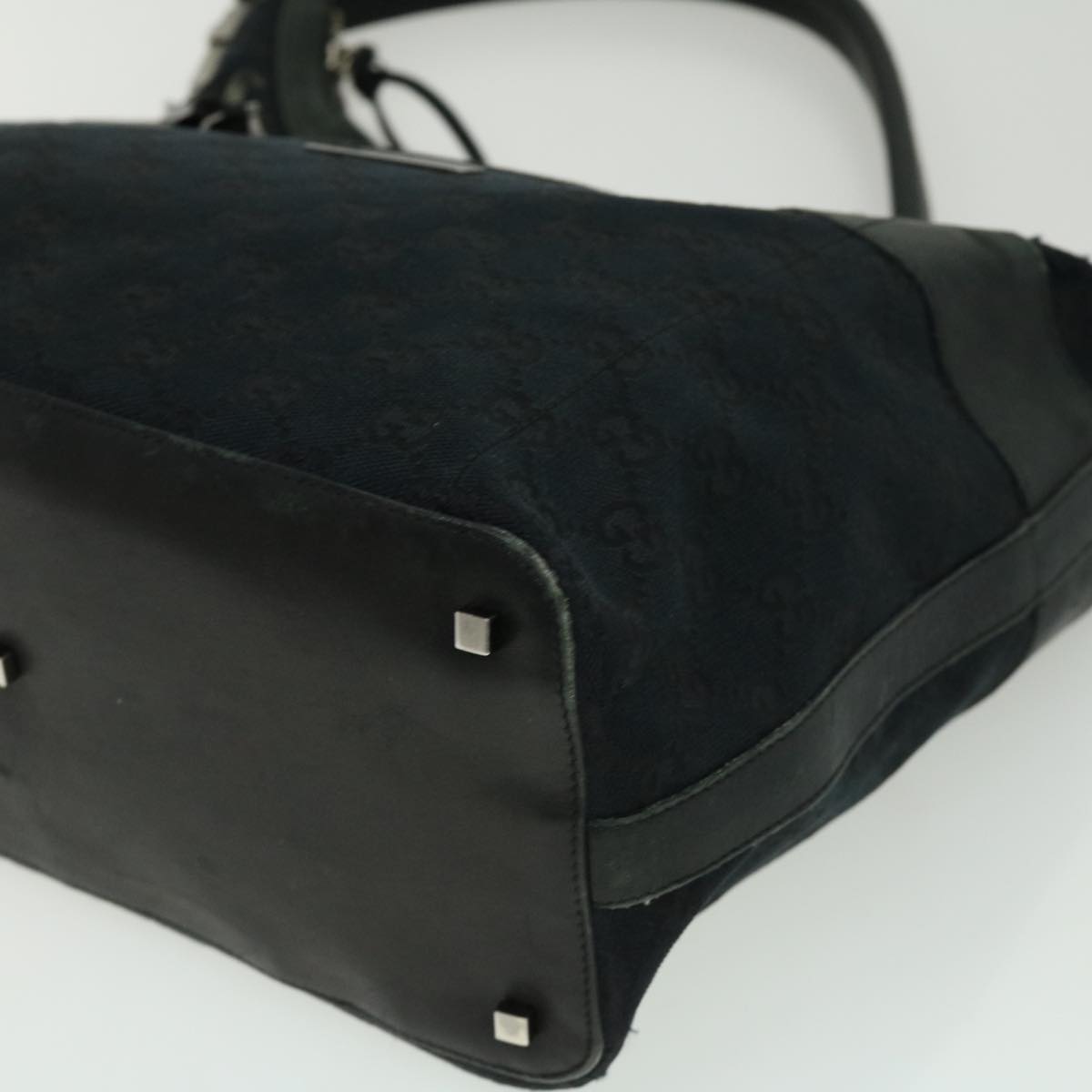 GUCCI GG Canvas Shoulder Bag Black 14298002058 im374