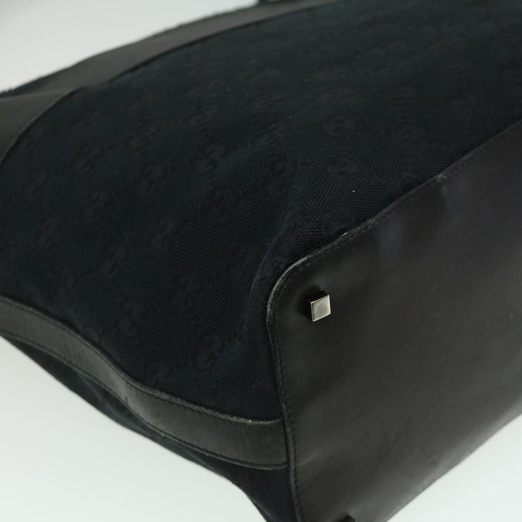 GUCCI GG Canvas Shoulder Bag Black 14298002058 im374