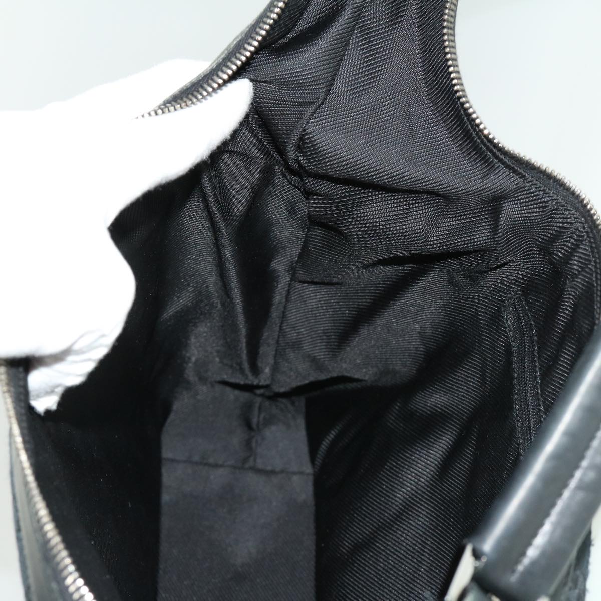 GUCCI GG Canvas Shoulder Bag Black 14298002058 im374