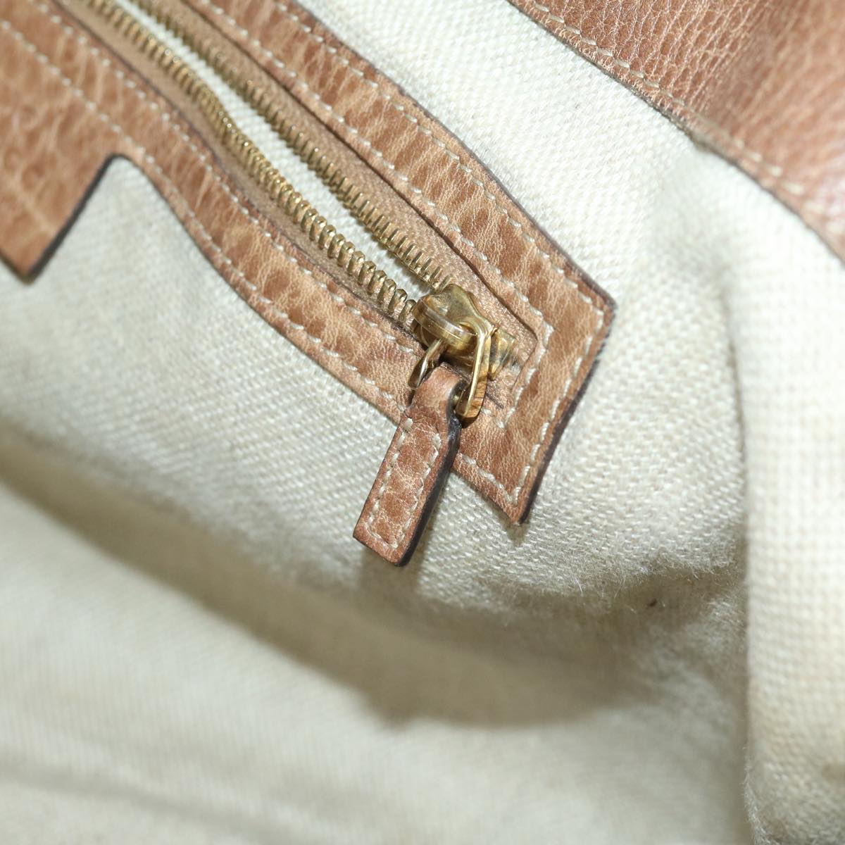 GUCCI Shoulder Bag Leather Brown 218781212792 im376