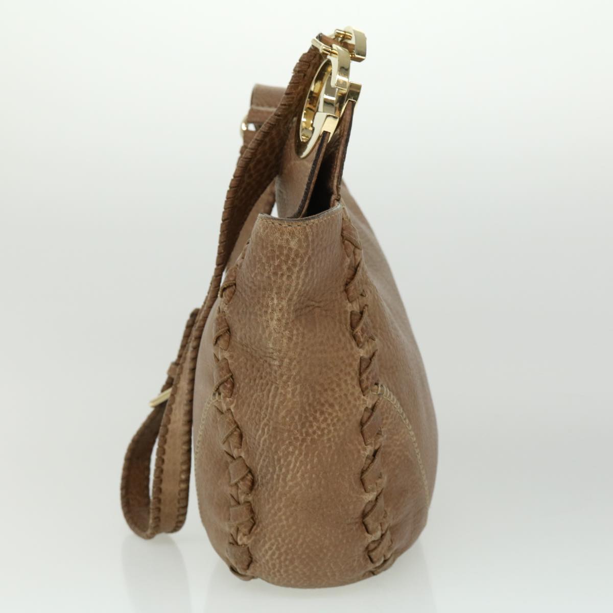GUCCI Shoulder Bag Leather Brown 218781212792 im376
