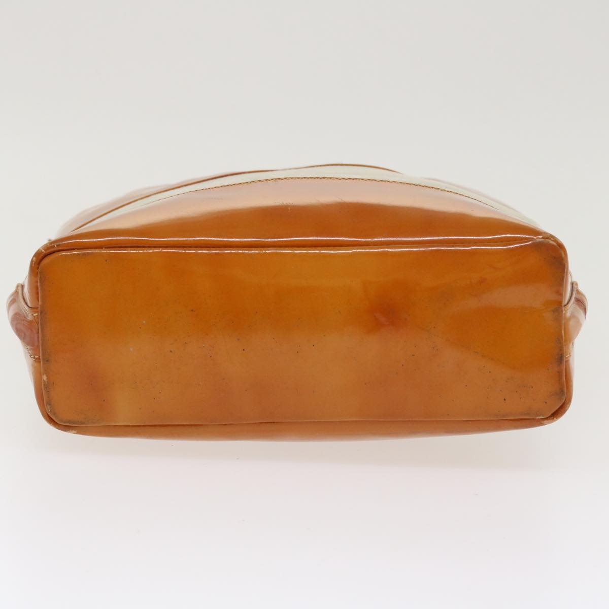 GUCCI Shoulder Bag Enamel Suede Orange 000 1013 0555 im424