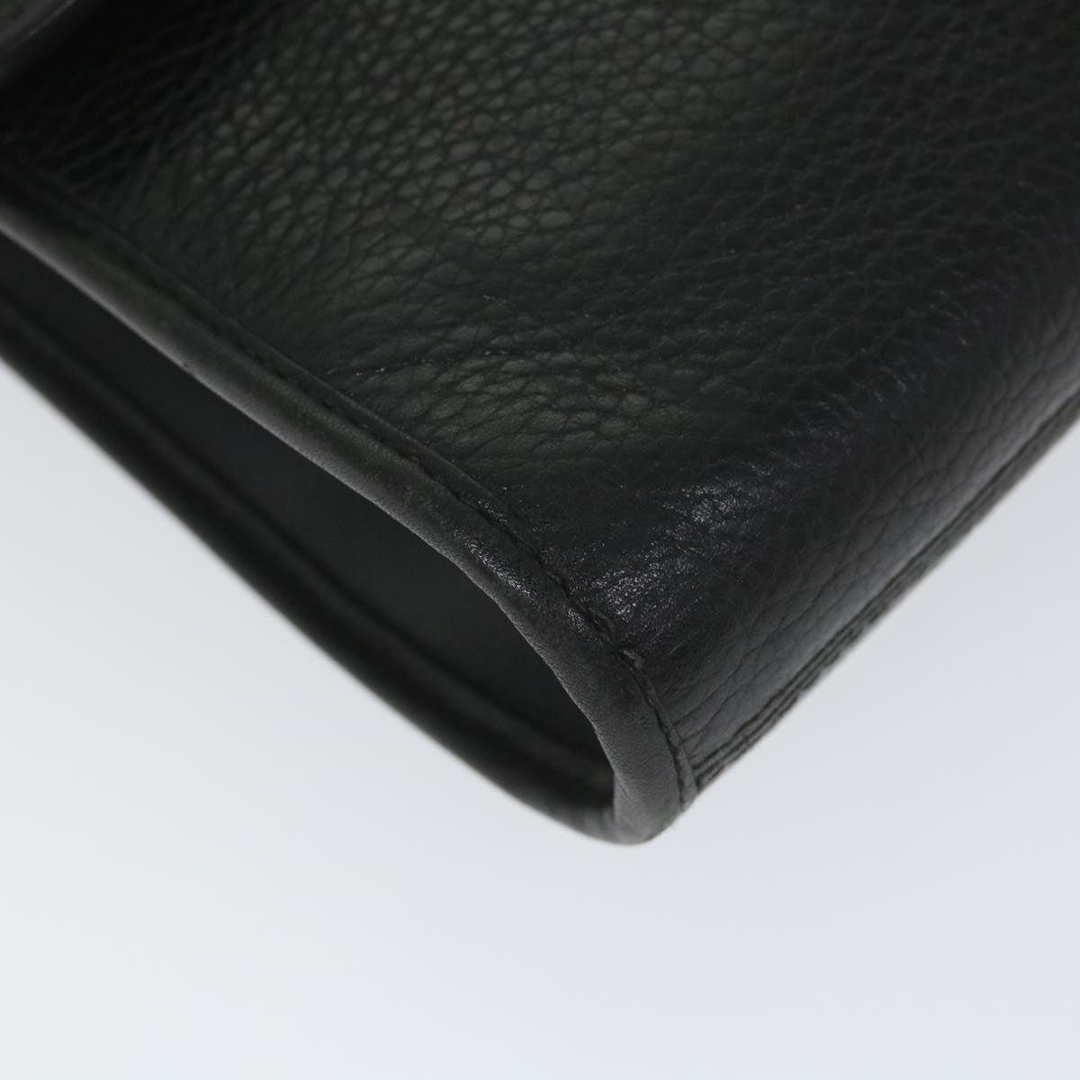 GUCCI Shoulder Bag Leather Black 004 23 0467 im450