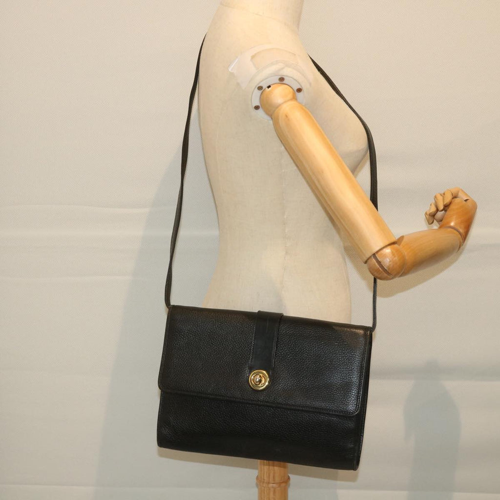 GUCCI Shoulder Bag Leather Black 004 23 0467 im450