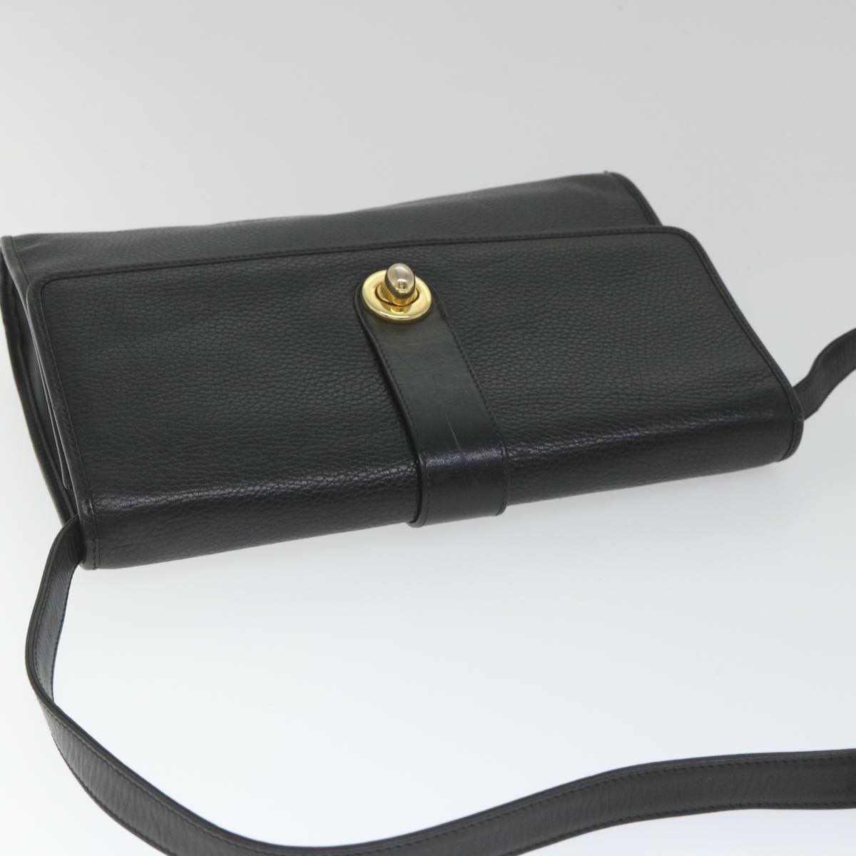 GUCCI Shoulder Bag Leather Black 004 23 0467 im450