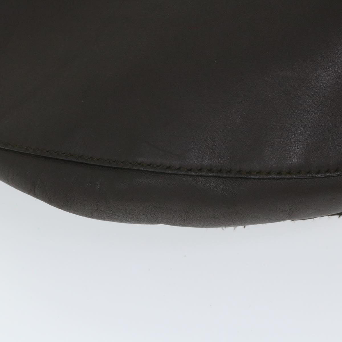 GUCCI Shoulder Bag Leather Brown 95726 im451