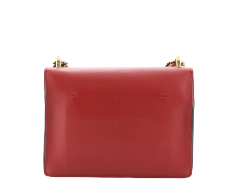 Fendi Kan U Shoulder Bag Leather Small