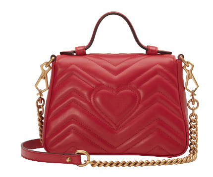GUCCI GG Marmont MatelassÃƒÆ’Ã‚Â© Red Bag
