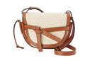 Loewe Small Gate Anagram calfskin Tan