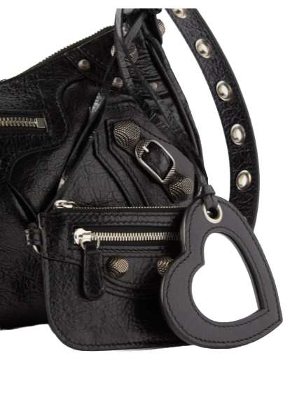 BALENCIAGA Cagole S leather shoulder bag