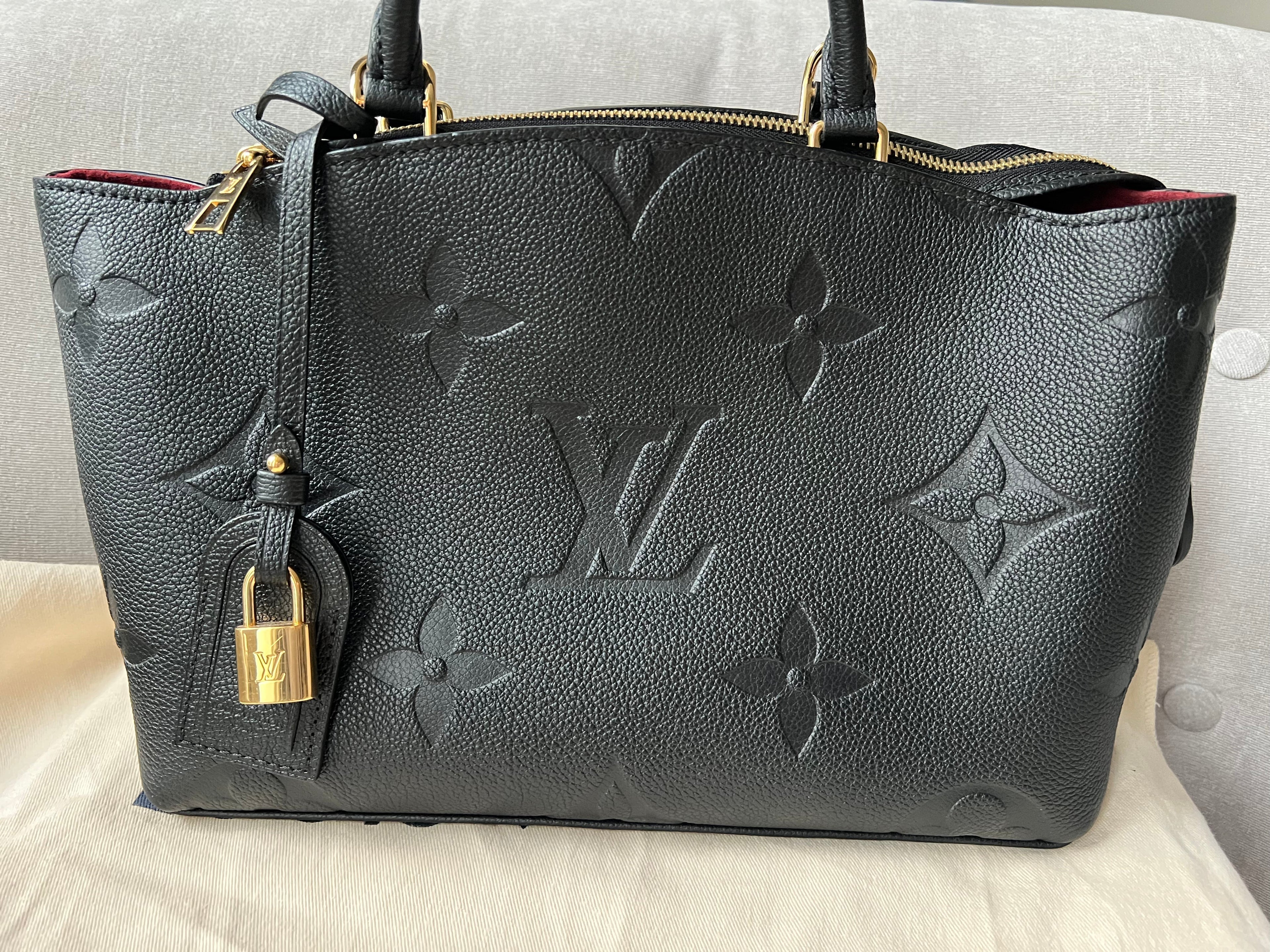 Louis Vuitton Petit Palais Black Empreinte (RRP £2,290)