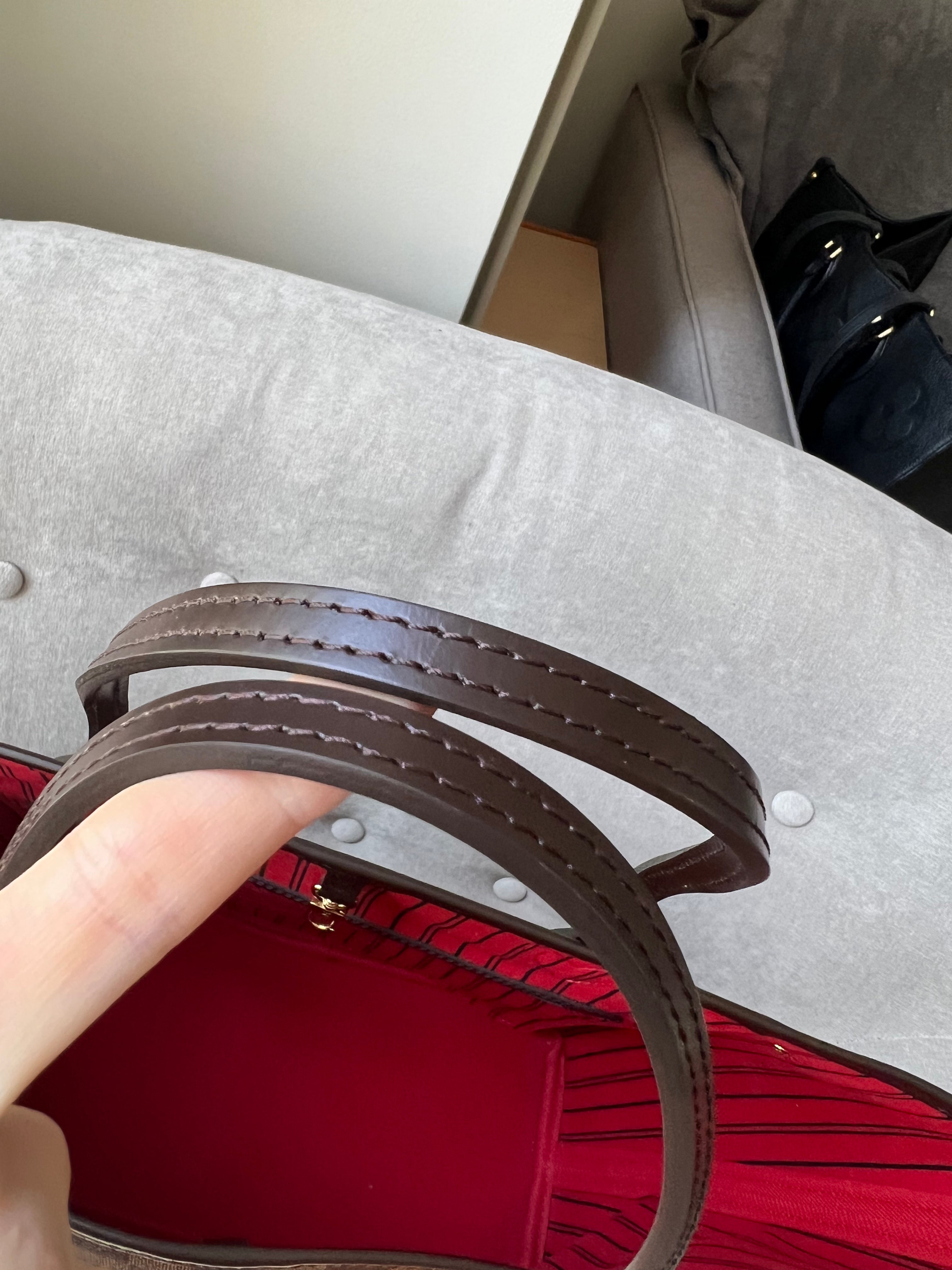 Louis Vuitton Neverfull MM Damier Ebene Cherry Interior (RRP £1,410)