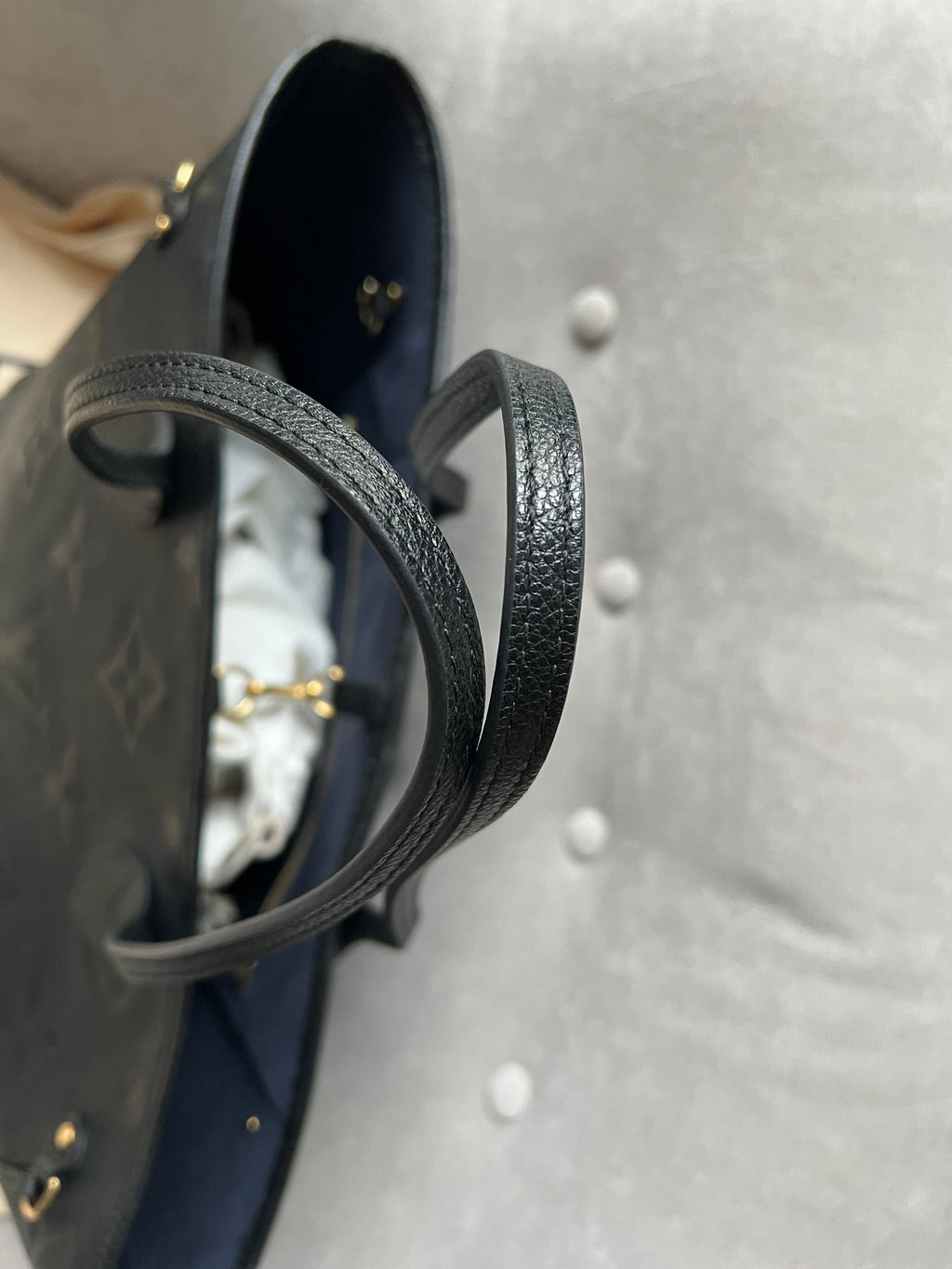 Louis Vuitton Neverfull MM Black Empreinte (RRP £1,940)