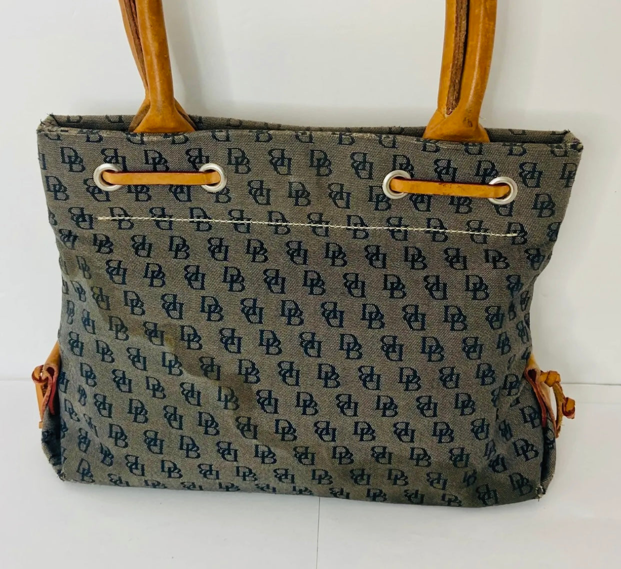 DOONEY & Bourke Denim Signature Shoulder Bag