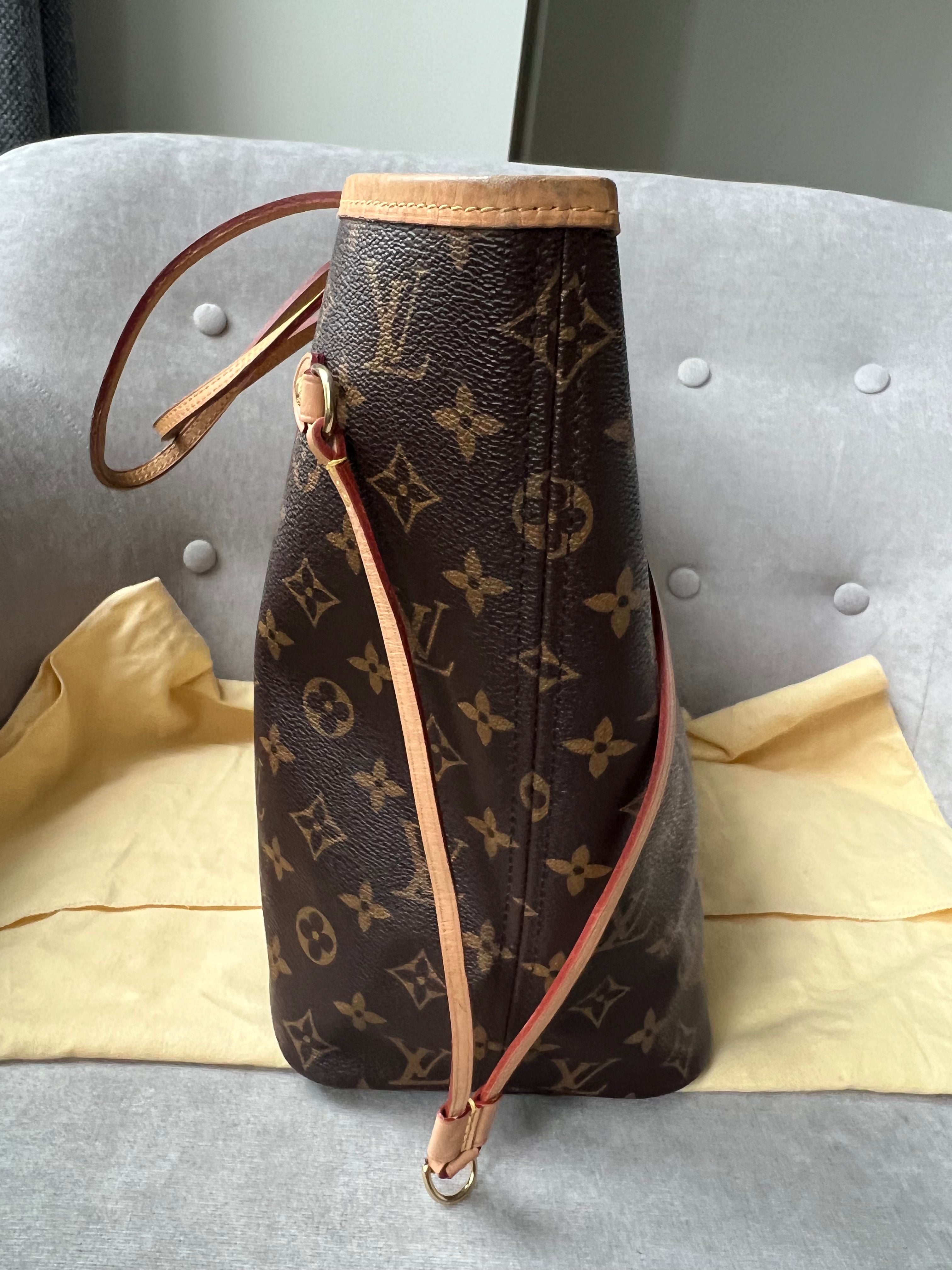 Louis Vuitton Neverfull MM Monogram Red (RRP £1,410)