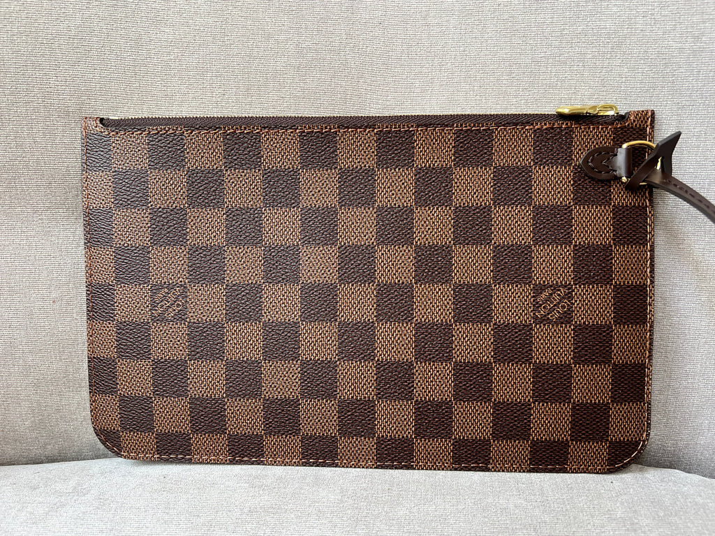 Louis Vuitton Pouch (from Neverfull) in Damier Ebene
