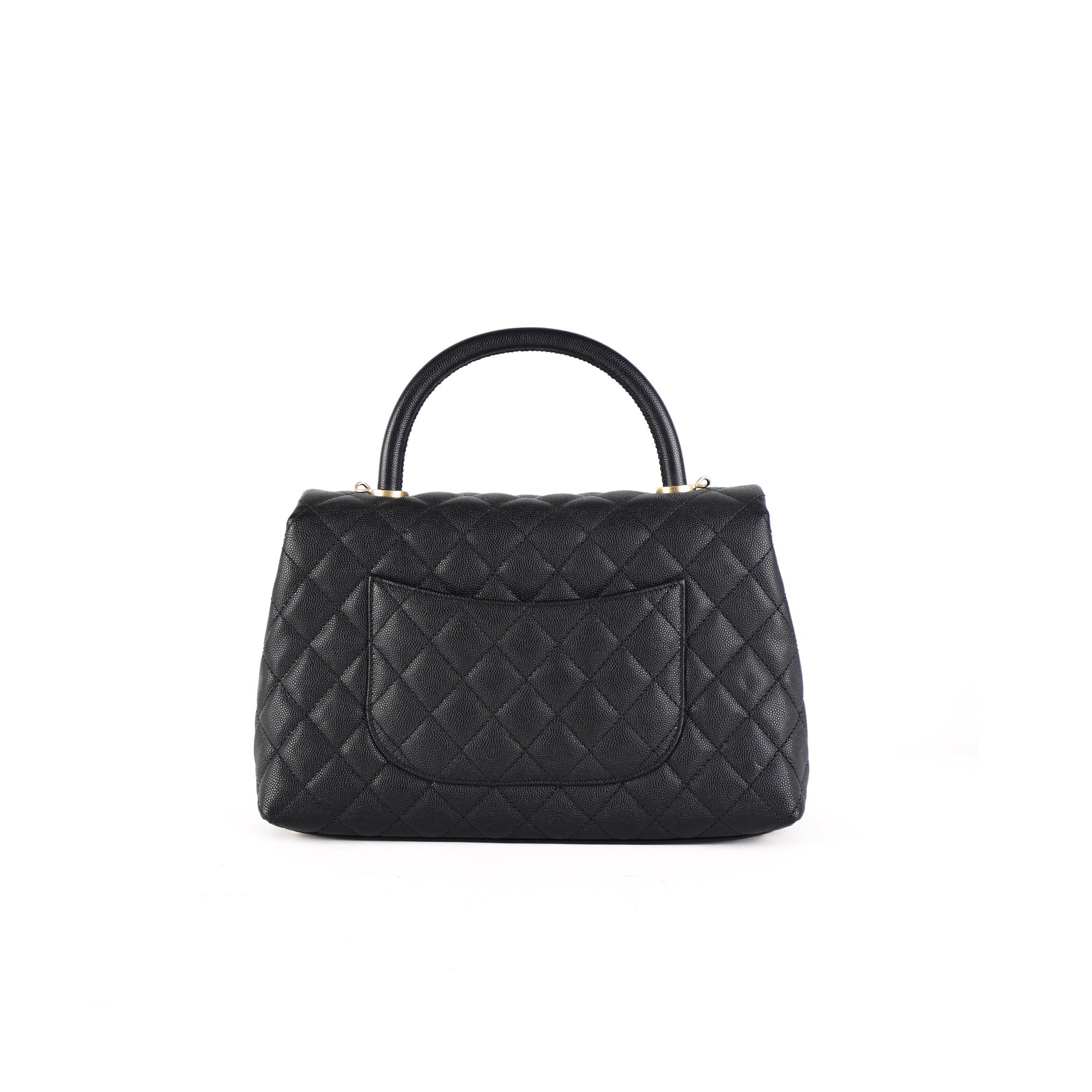 CHANEL COCO HANDLE MEDIUM BLACK
