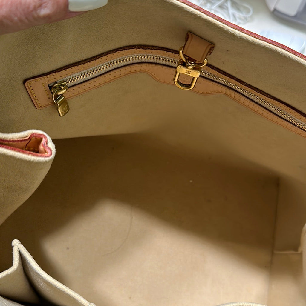 Louis Vuitton Hampstead PM Damier Azur Bag