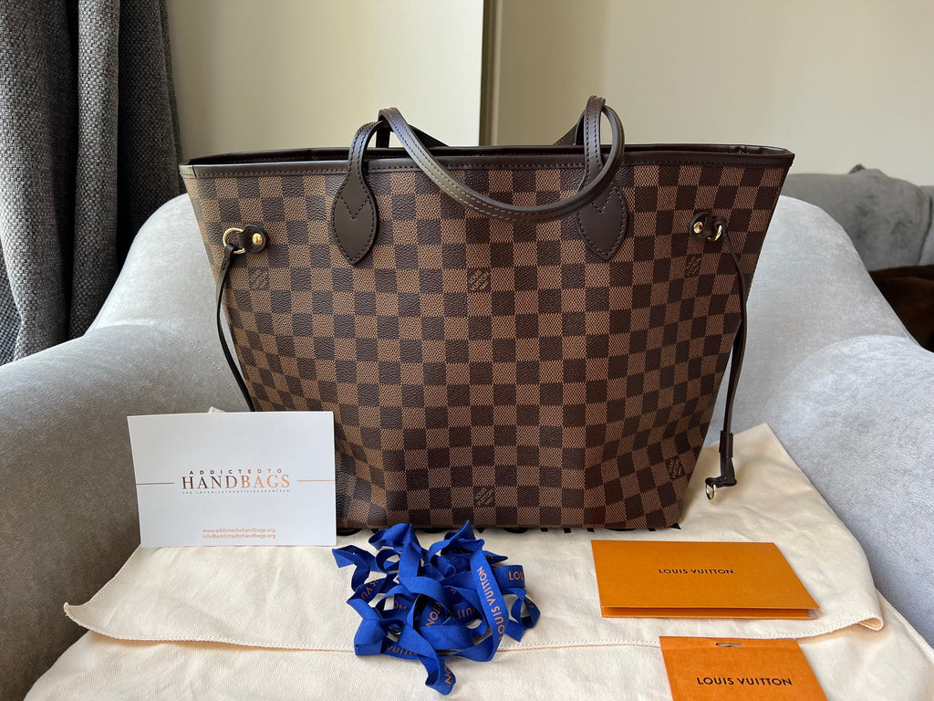 Louis Vuitton Neverfull MM Damier Ebene Cherry Interior (RRP £1,410)